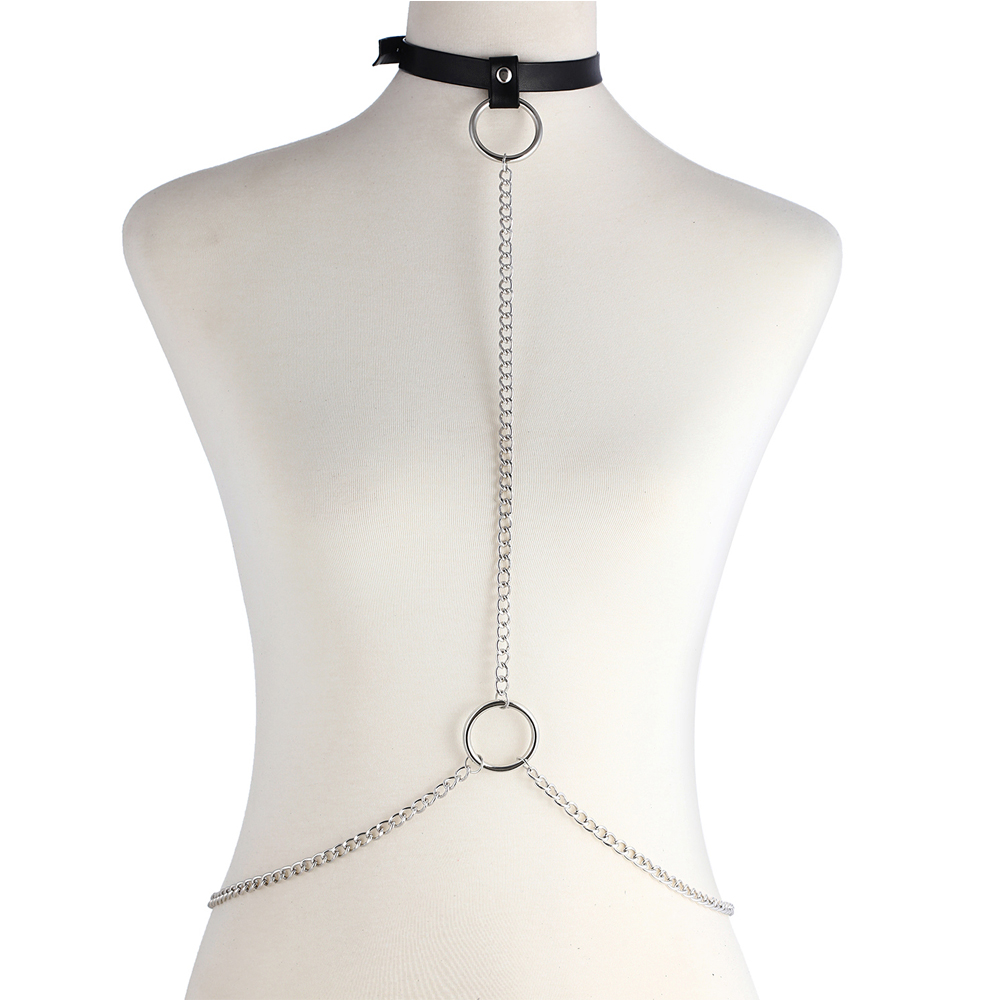 Women'S Fashion Jewellery - Sexy Body Chain Harness Goth Chains