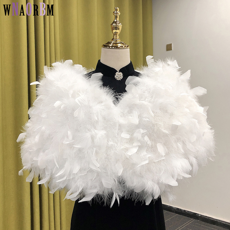 Turkey Women Fashion - Women's shawl, real fur cape, suitable