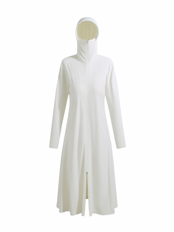 Women'S Fashion Long Coat - Long Lightweight Loose Ice Silk UV
