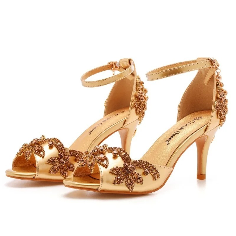 Women Fashion Ideas - Fashion Designer Women's Shoes Luxury Rhinestone