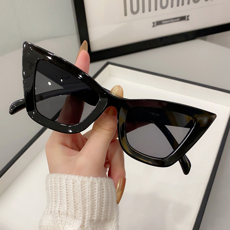 Women'S Fashion Eyeglass Frames - New Big Frame Vintage Square Sunglasses