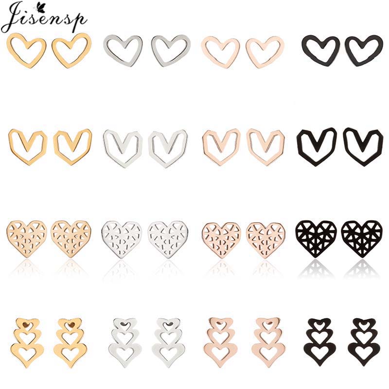 Women'S Day Fashion Show - 2026 Tiny Heart Earrings Stud for