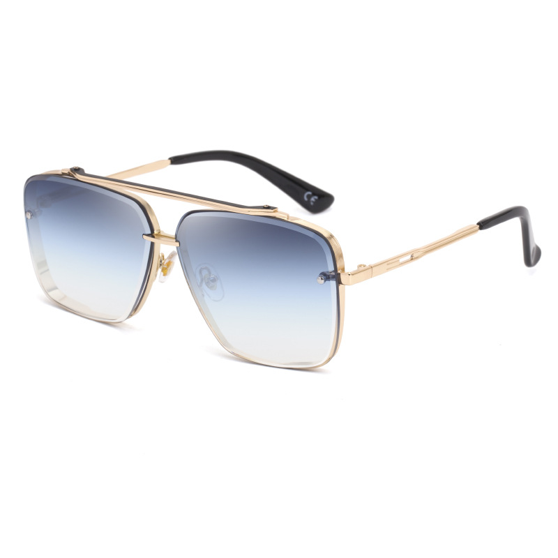Women'S Fashion Eyeglass Frames - Double Bridge Square Frame Polygon Wome