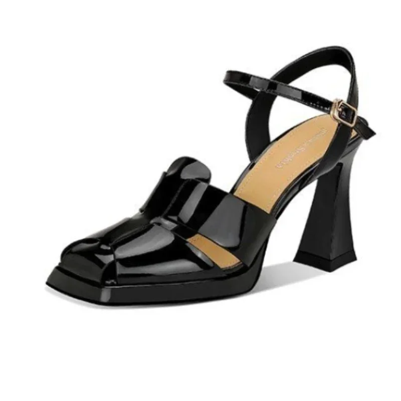 Women Fashion Ideas - Women's High Heel Sandals Fashion Patent