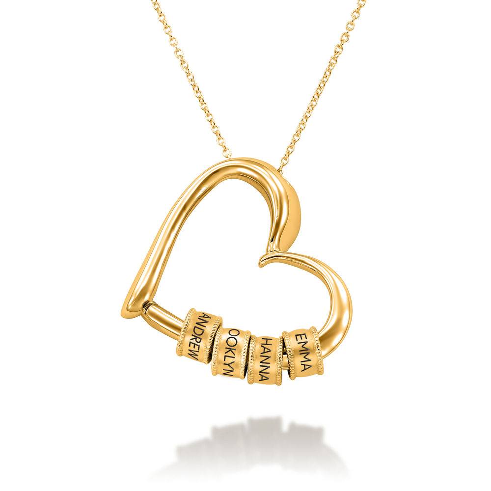 Women'S Day Fashion Show - Personalized Heart Name Necklace with Custom