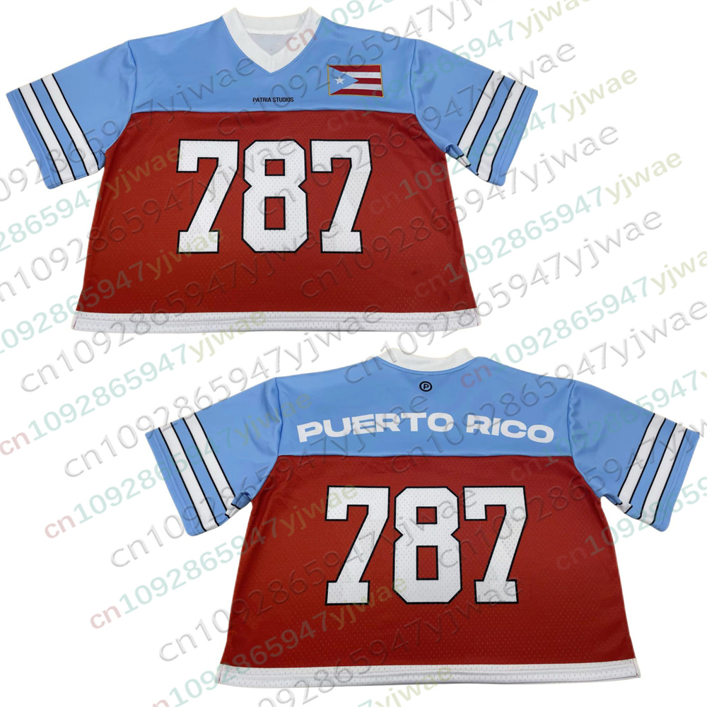 Puerto Rico Oversized Jersey P - Women'S Fashion Rugby Shirt review and price