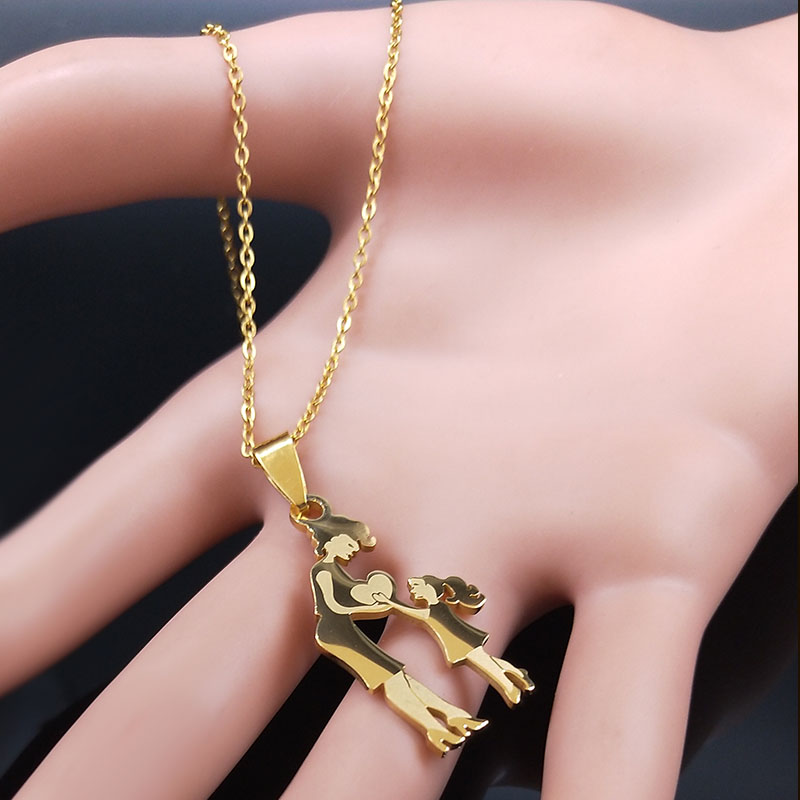 Mum Girl Stainless Steel Neckl - Women'S Day Fashion Show review and price