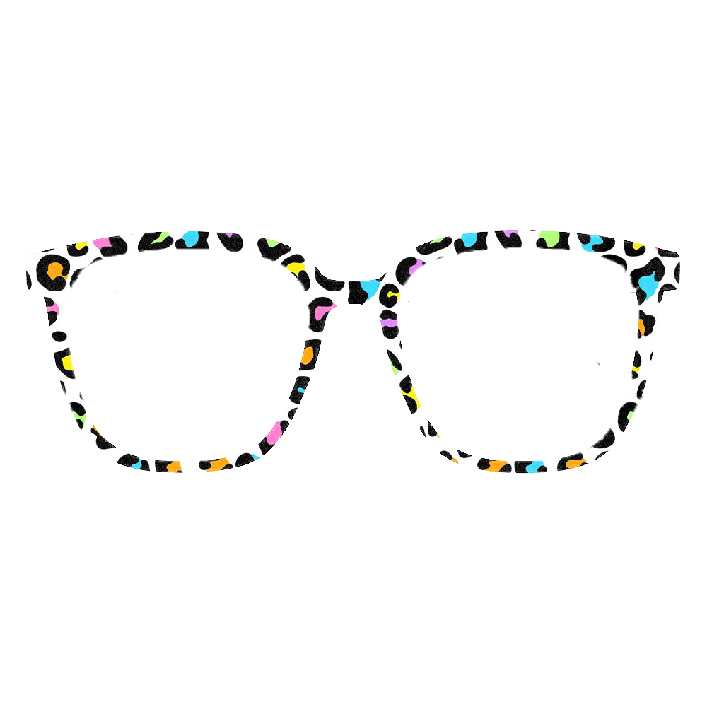 Trendy Rainbow Leopard Print S - Women'S Fashion Eyeglass Frames review and price