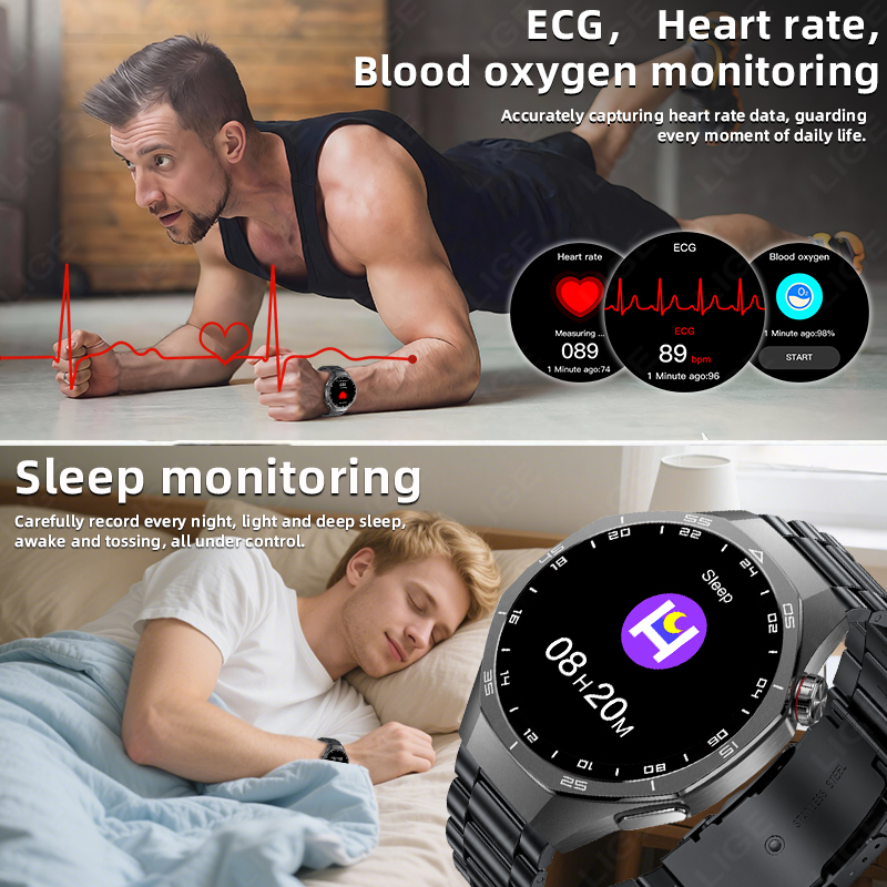 LIGE ECG Smart Watch For Andro - Turkey Women Fashion review and price