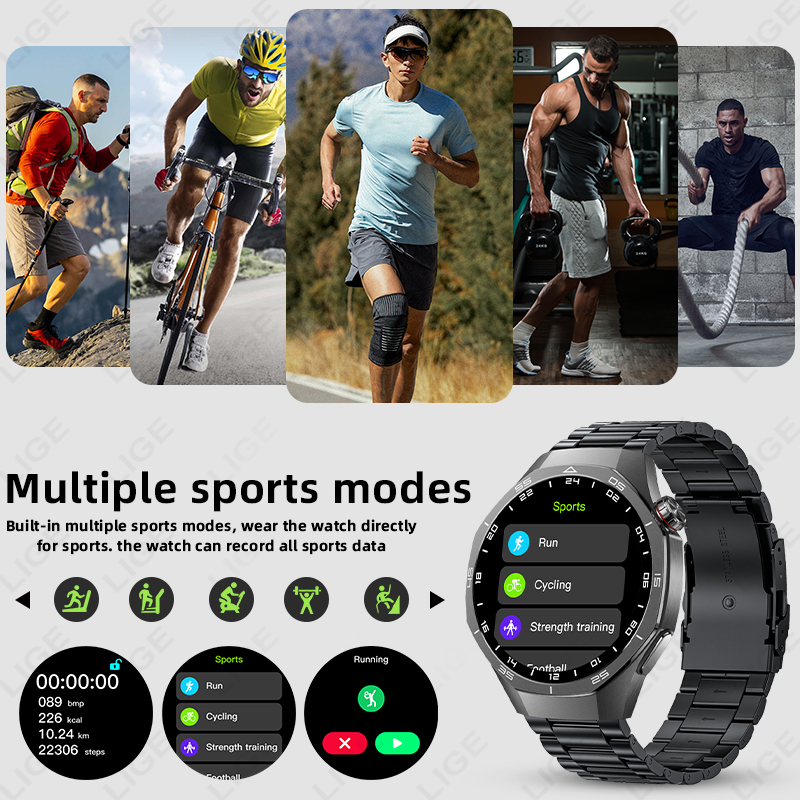 LIGE ECG Smart Watch For Andro - Turkey Women Fashion review and price