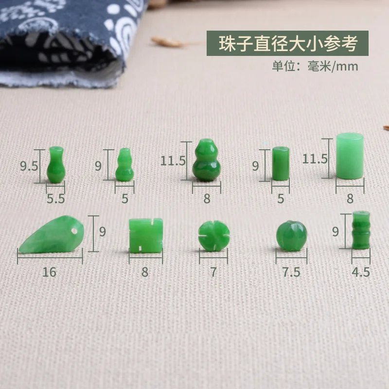 10pc Green Jade Gourd Leaves B - Women'S Fashion Jewellery review and price