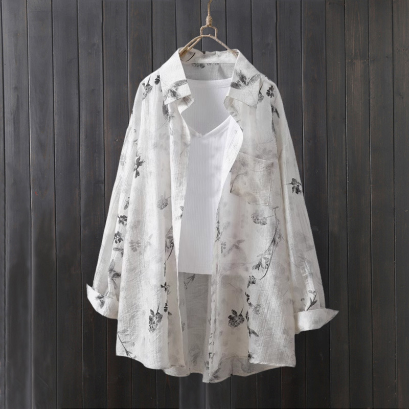 Tencel shirt women's thin coat - Women'S Fashion Long Coat review and price