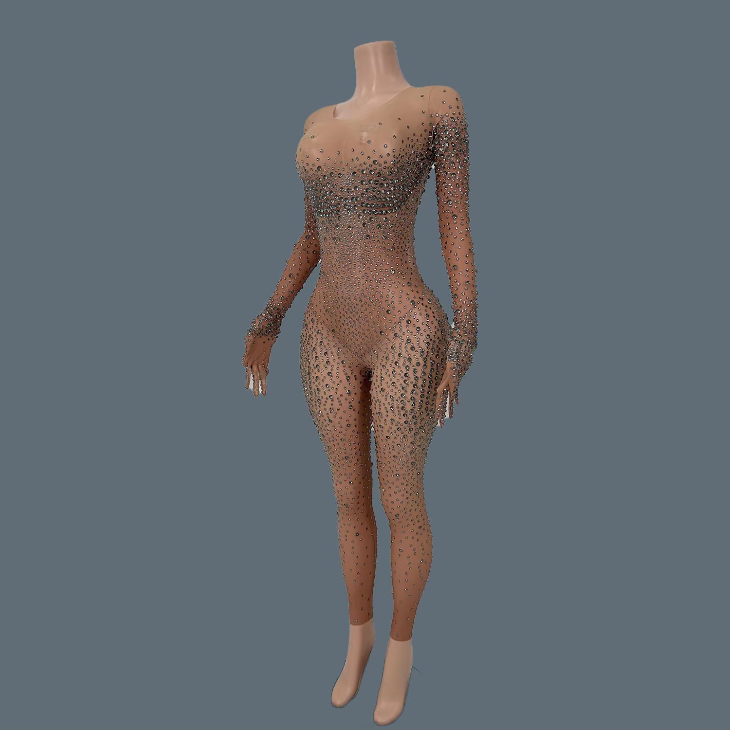 Sexy Stage Costume Full Rhines - Women Fashion Photoshoot review and price