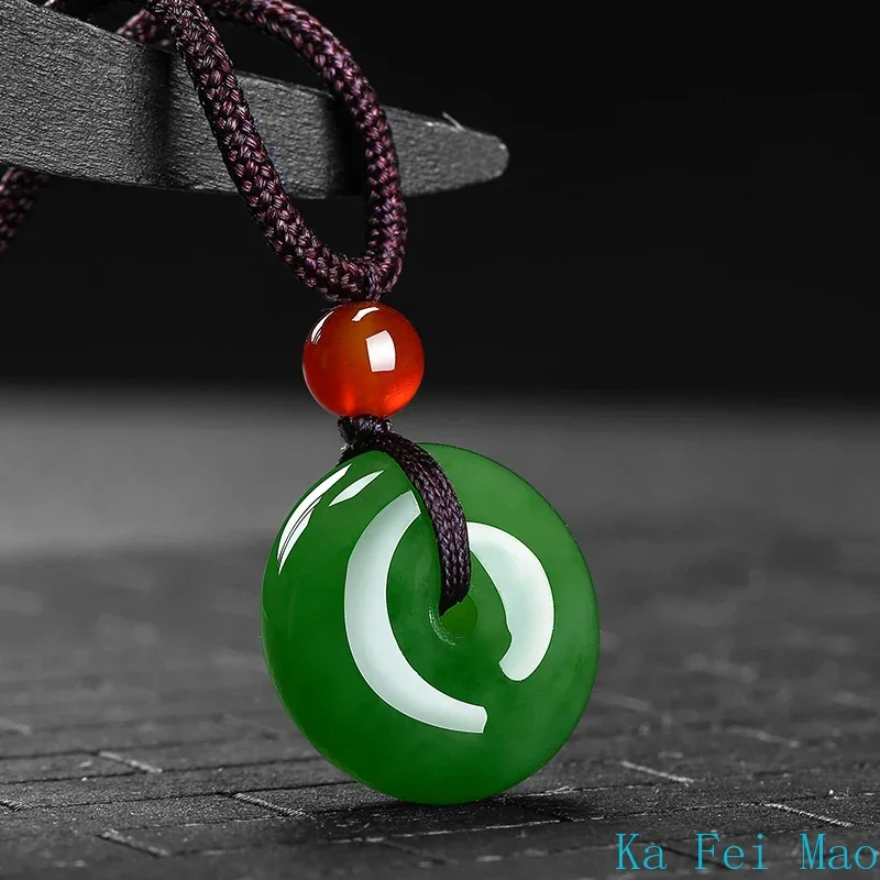 Natural Green Jade Safety Buck - Women'S Fashion Jewellery review and price