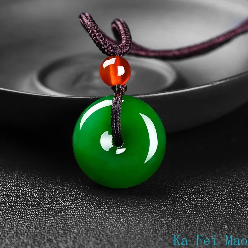 Natural Green Jade Safety Buck - Women'S Fashion Jewellery review and price