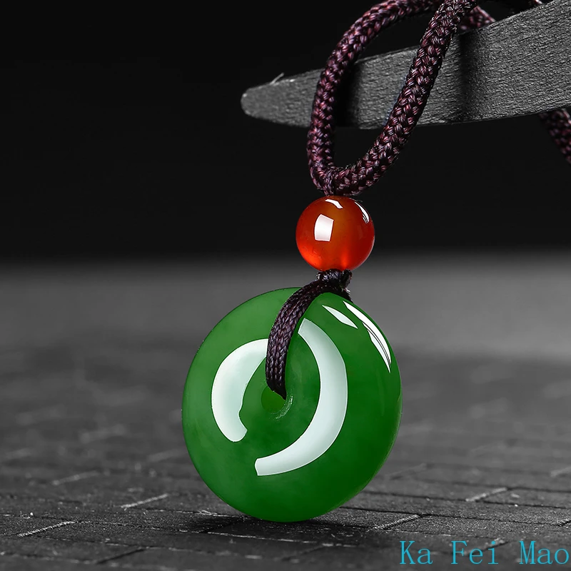 Natural Green Jade Safety Buck - Women'S Fashion Jewellery review and price