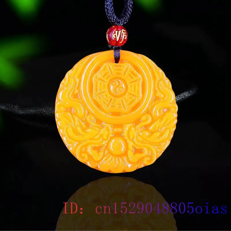 Yellow Jade Dragon Pendant Gif - Women'S Fashion Jewellery review and price