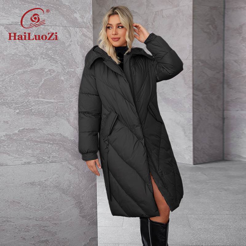 HaiLuoZi 2024 Women's Winter P - Women'S Fashion Long Coat review and price