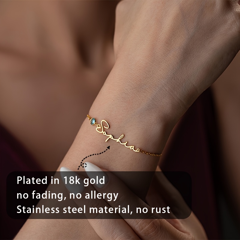 Customized Fashion Name Bracel - Xl Women'S Fashion review and price