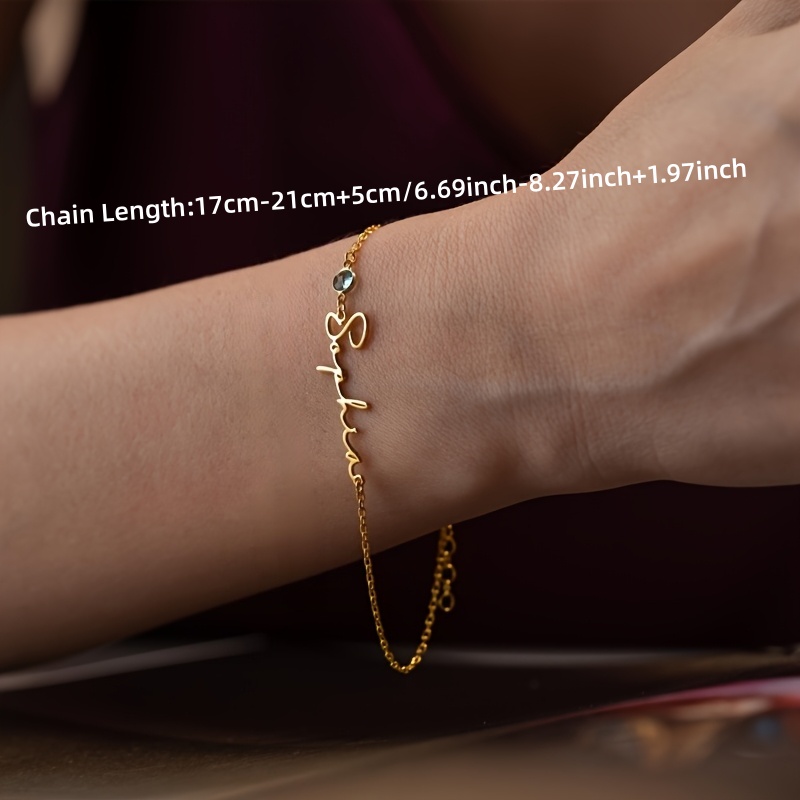 Customized Fashion Name Bracel - Xl Women'S Fashion review and price