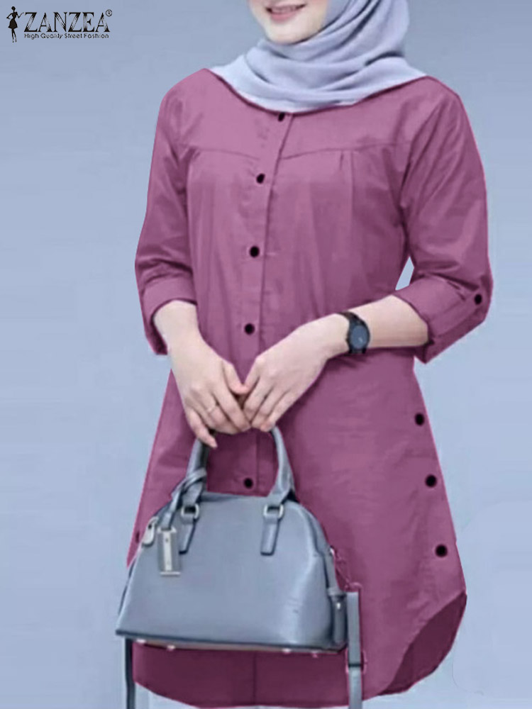 2026 ZANZEA Spring Shirt Fashi - Turkey Women Fashion review and price