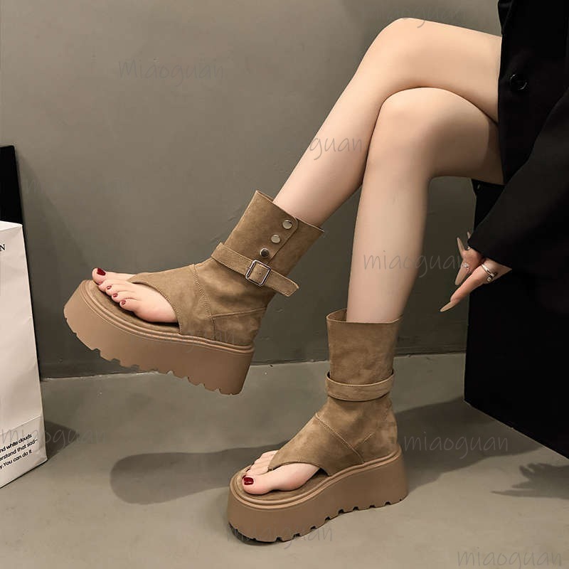Khaki/Black Fashion Platform B - Women'S Fashion Trends Spring 2026 review and price