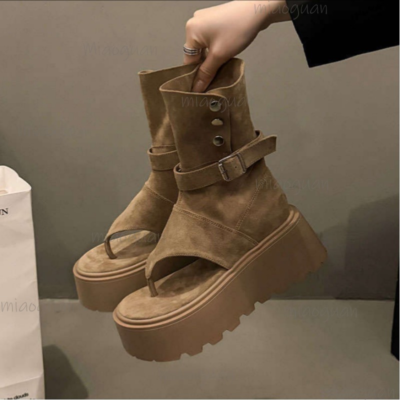 Khaki/Black Fashion Platform B - Women'S Fashion Trends Spring 2026 review and price
