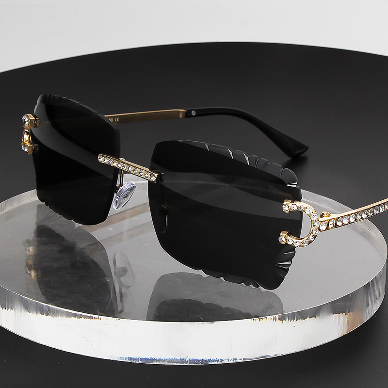 Fashion Rimless Square Sunglas - Women'S Fashion Eyeglass Frames review and price