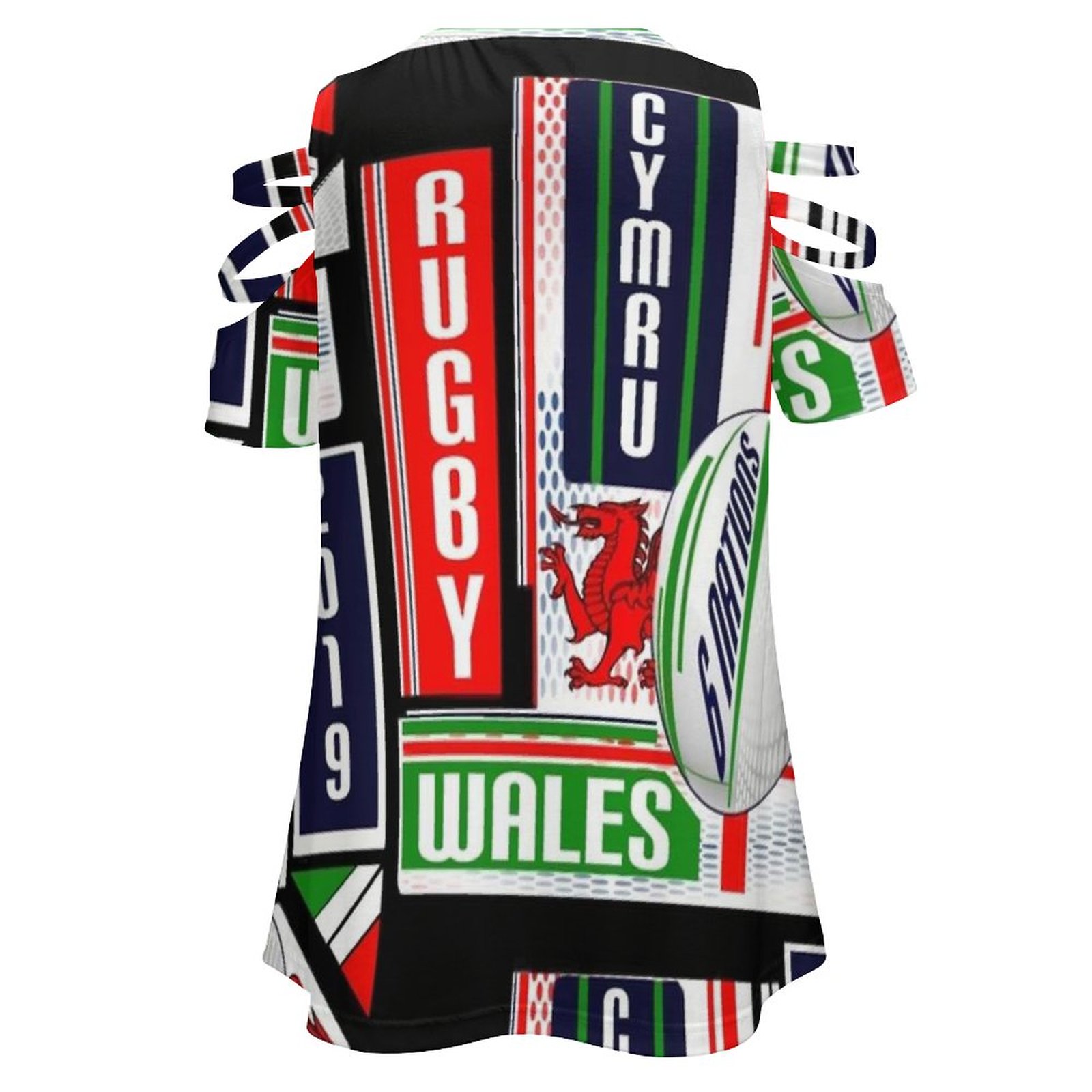 Cymru Welsh Wales Rugby Team D - Women'S Fashion Rugby Shirt review and price
