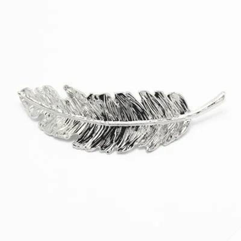 Women Leaf Feather Hair Clip S - Women'S Fashion Jewellery review and price