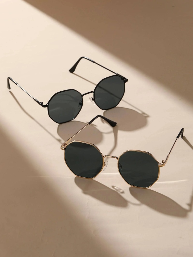 1/3 Pcs Metal Geometric-Round  - Women'S Fashion Eyeglass Frames review and price