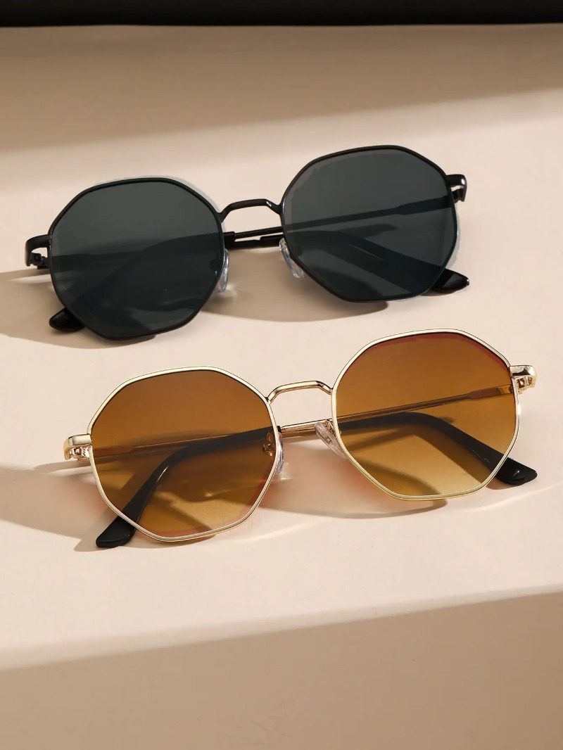 1/3 Pcs Metal Geometric-Round  - Women'S Fashion Eyeglass Frames review and price