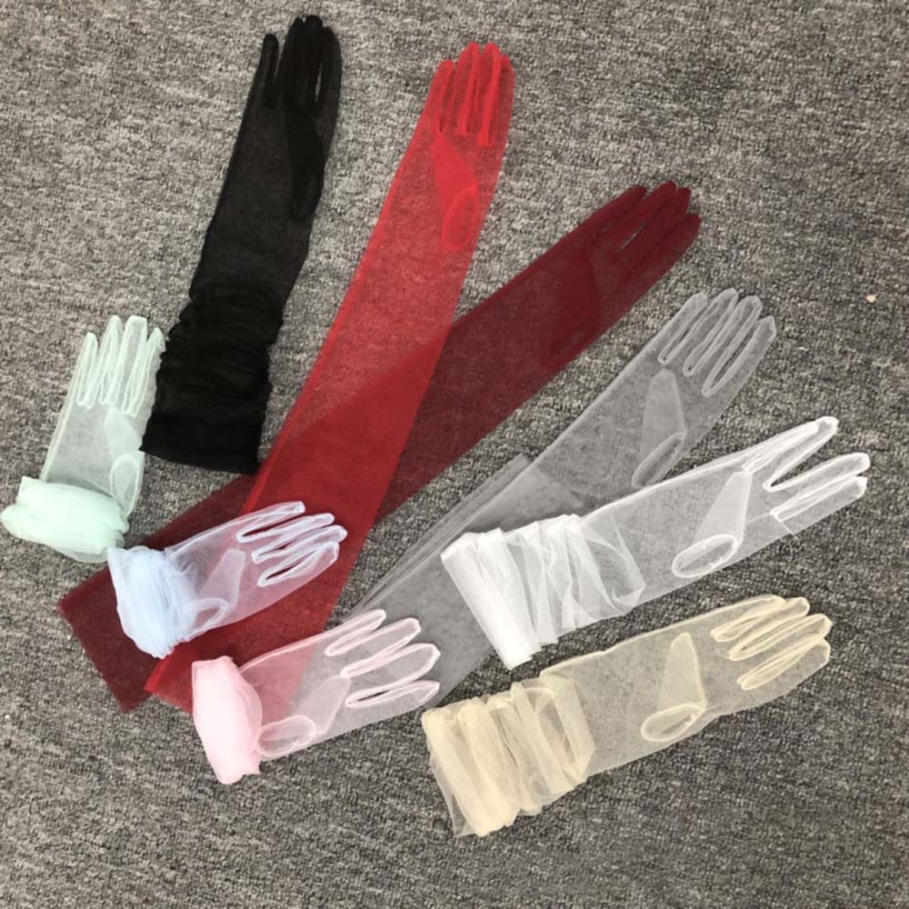 1 Pair Ultra Thin Sheer Tulle  - Women Fashion Photoshoot review and price