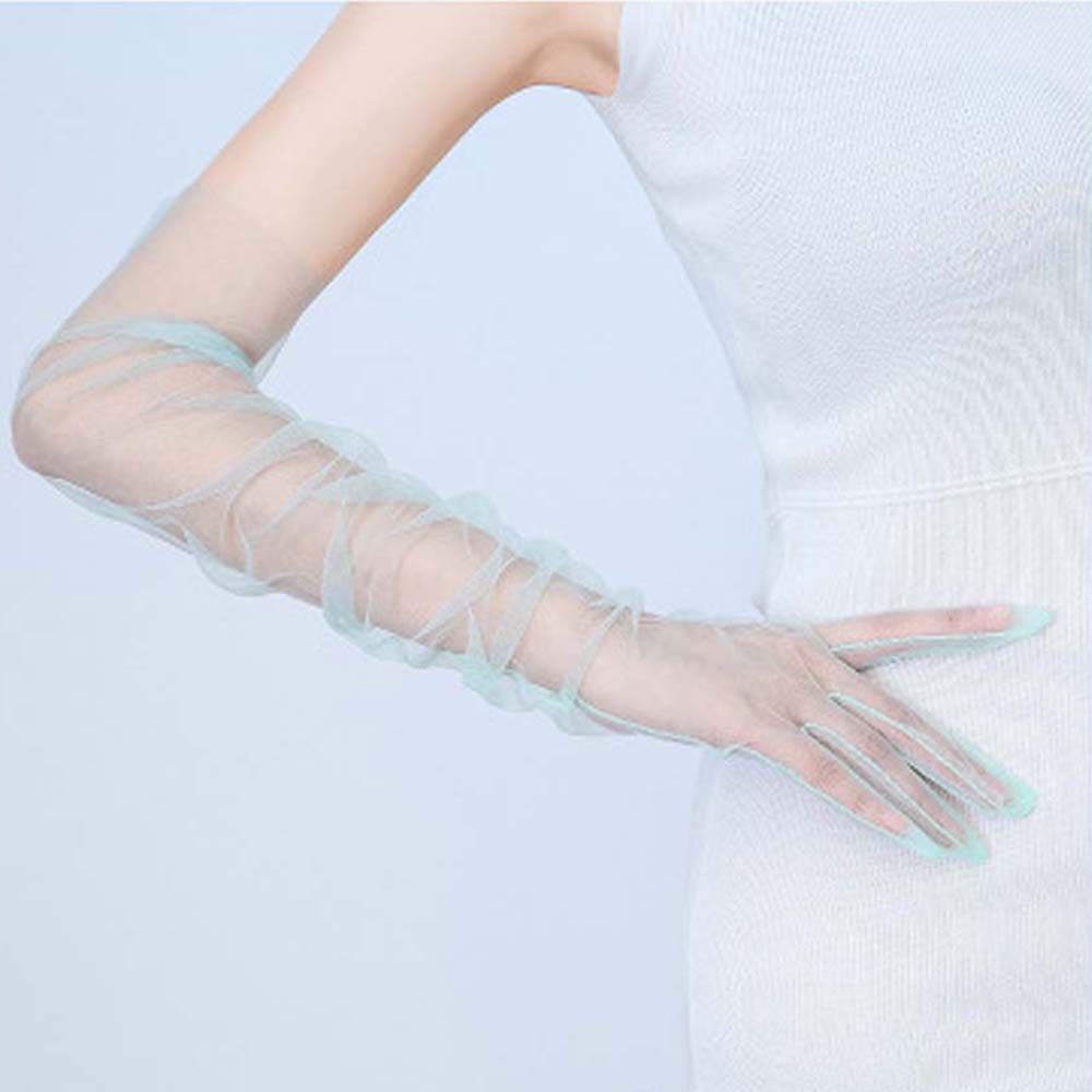 1 Pair Ultra Thin Sheer Tulle  - Women Fashion Photoshoot review and price