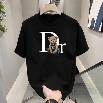 Luxury Brand Cute Bear Print T - Women'S Fashion Graphic Tees review and price