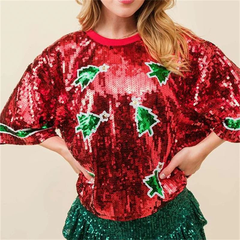Womens Summer Fashion Sequins  - Women'S Fashion Rugby Shirt review and price