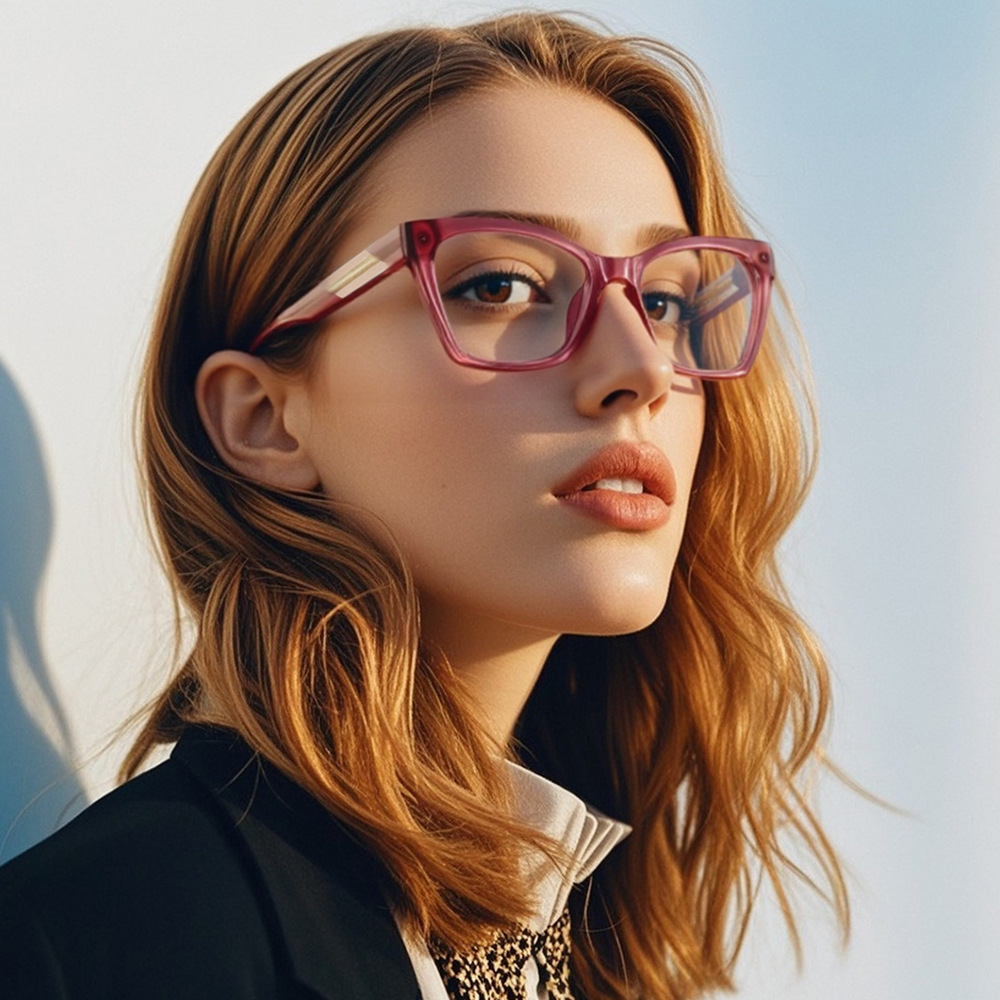 Cat Eye Large Frame Anti Blue  - Women'S Fashion Eyeglass Frames review and price