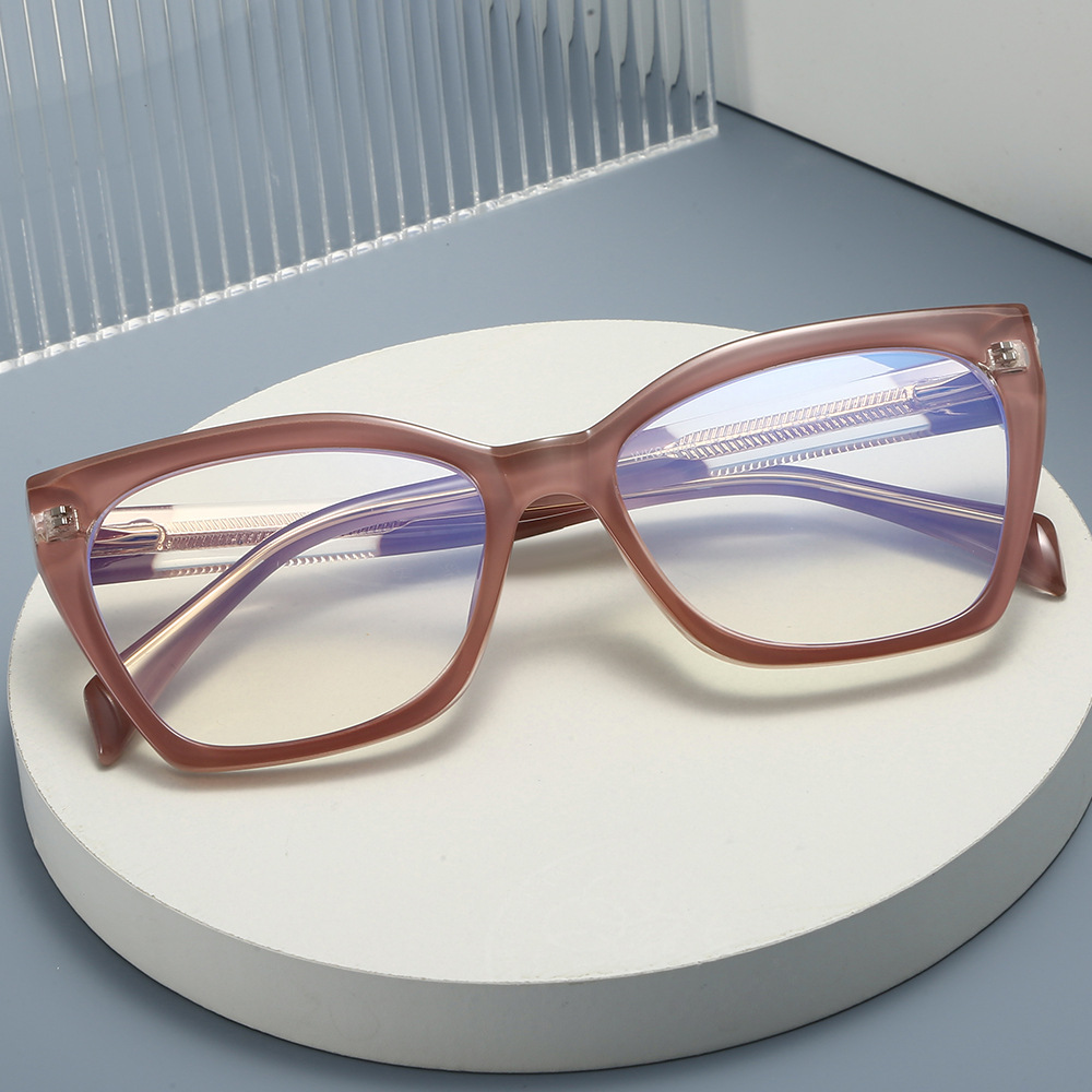 Cat Eye Large Frame Anti Blue  - Women'S Fashion Eyeglass Frames review and price