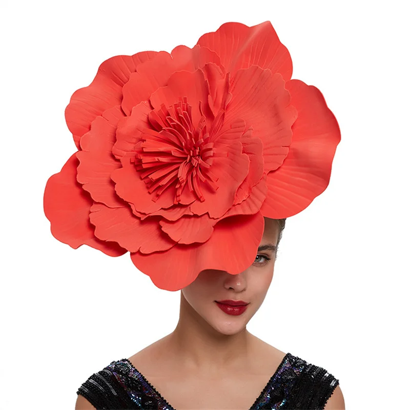 Women Large Flower Hair Band B - Women Fashion Photoshoot review and price