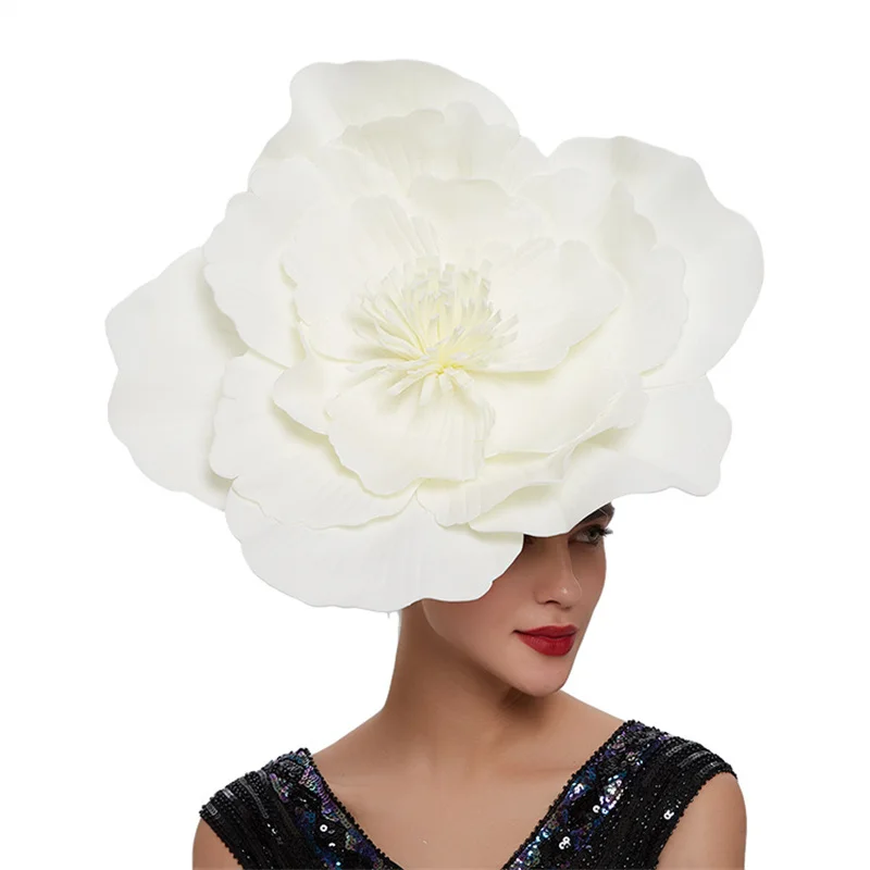 Women Large Flower Hair Band B - Women Fashion Photoshoot review and price