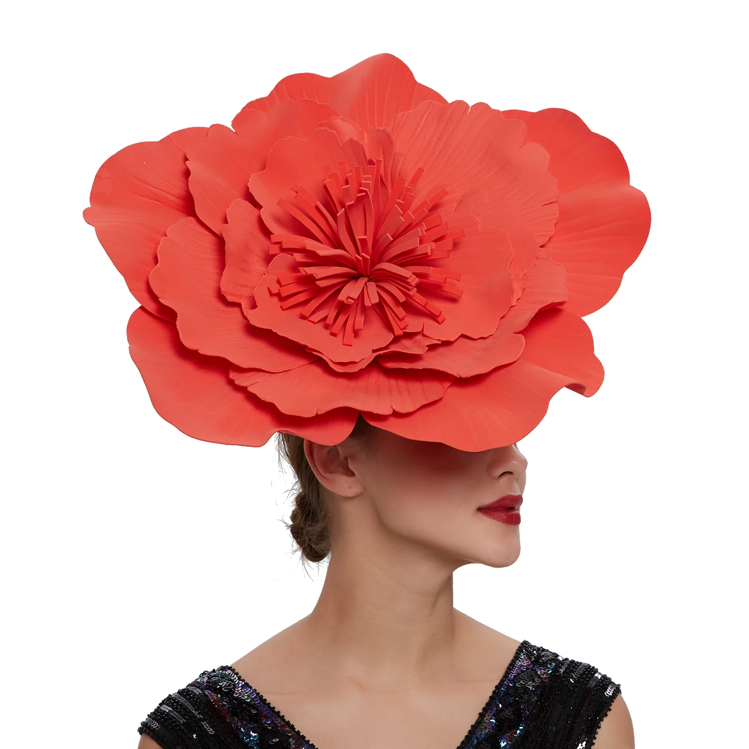Women Large Flower Hair Band B - Women Fashion Photoshoot review and price