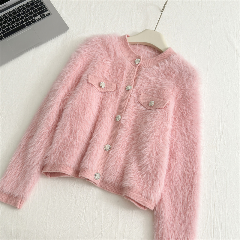 Mohair Jacquard Knit Sweate Ca - Xl Women'S Fashion review and price
