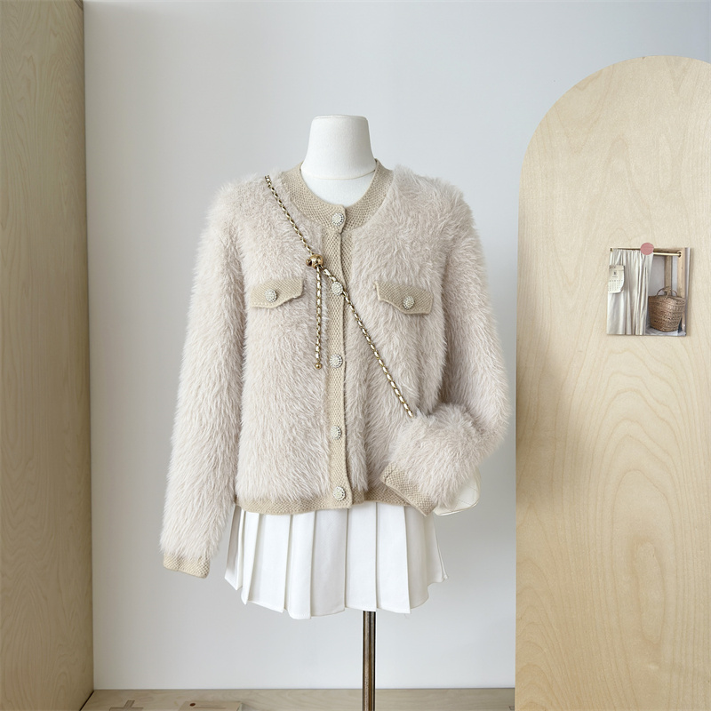 Mohair Jacquard Knit Sweate Ca - Xl Women'S Fashion review and price